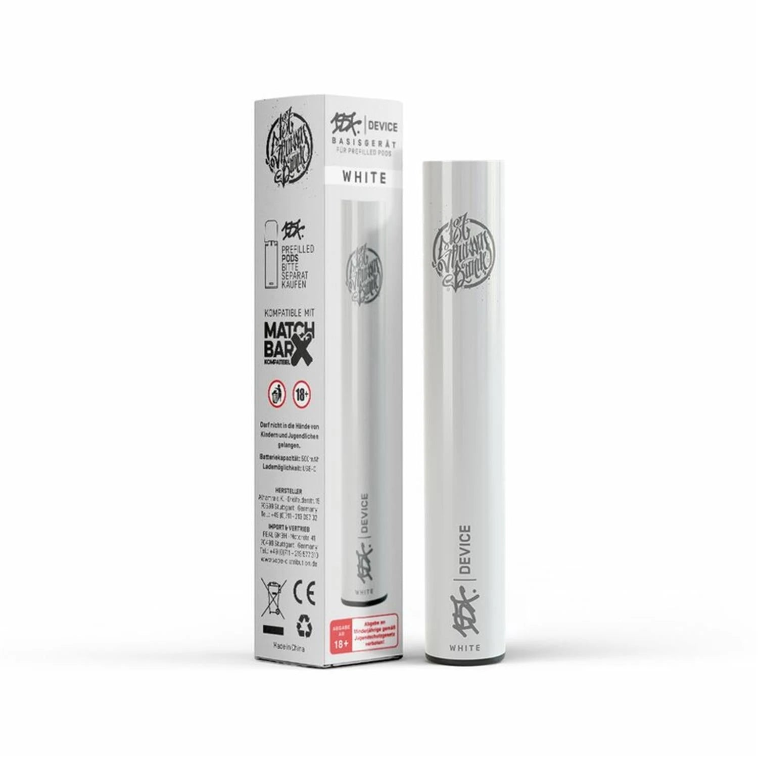 187 Pod Mehrweg-Akku 500 mAh - verschiedene Farben 187 Strassenbande